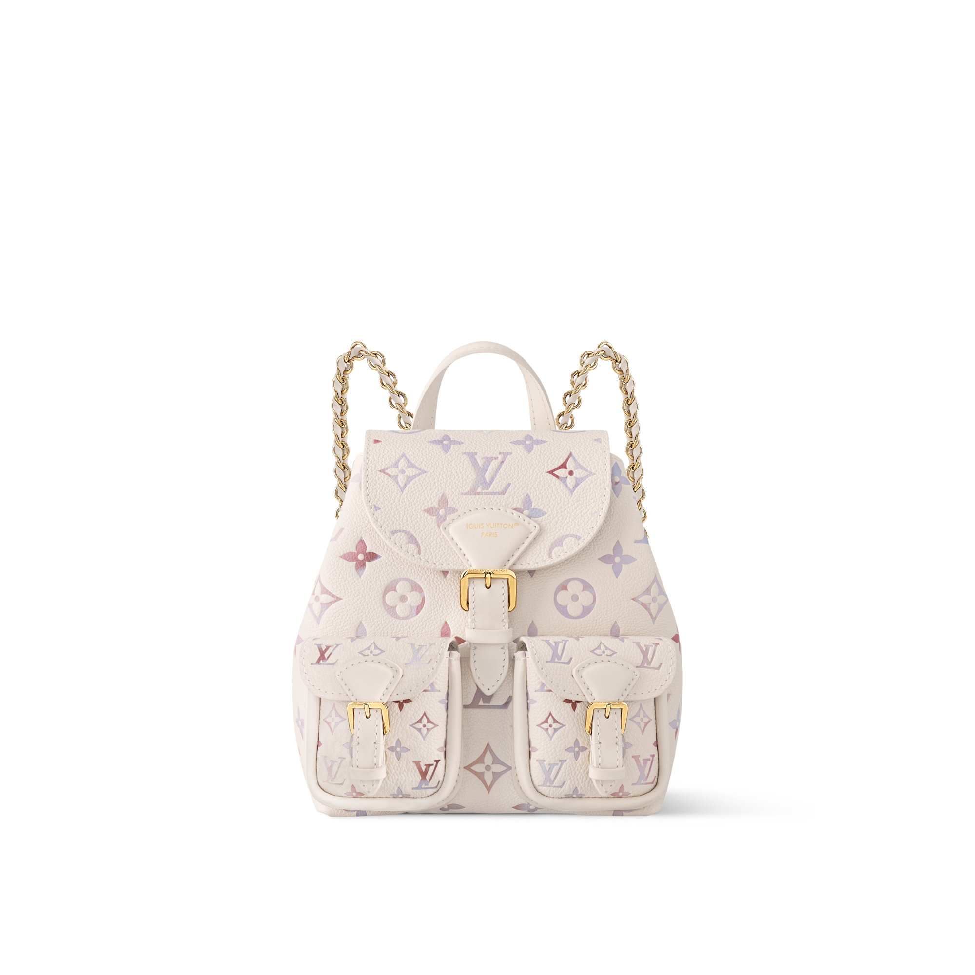 LOUIS VUITTON バックアップ バックアップ バイカラー モノグラム・アンプラント レザー